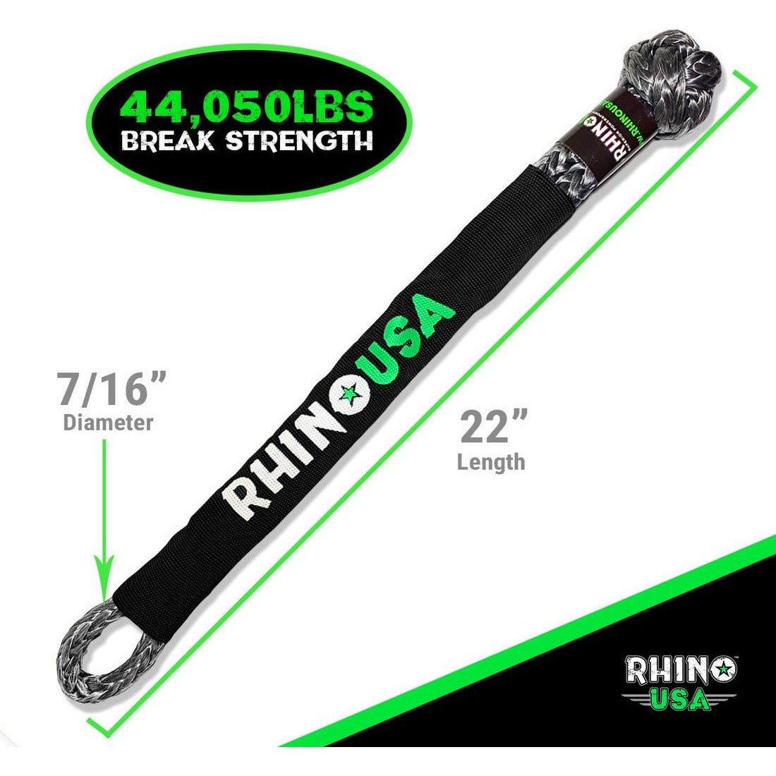 7/16" Synthetic Soft Shackles
