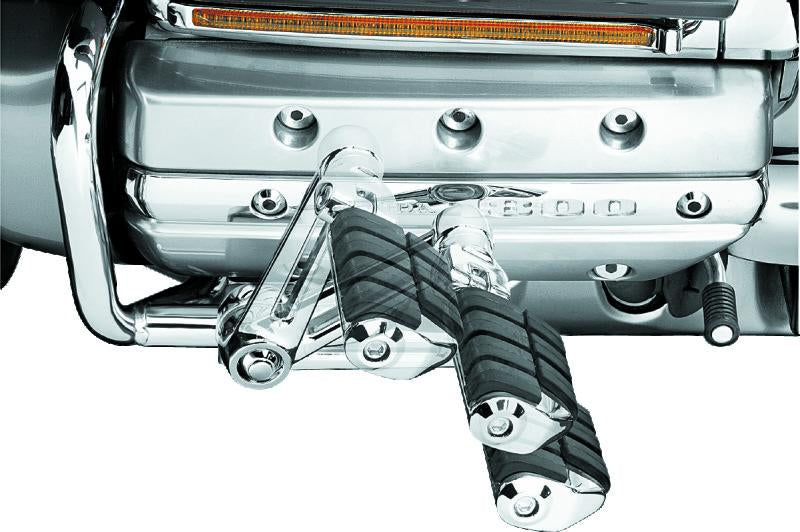 Kuryakyn Ergo II Dually ISO Pegs with Long Arms for Honda GL1800 and F6B Models