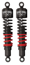Burly Brand 17-14 Rebel 300/500 Stiletto Shocks 12.5 inch - Black for Powersports
