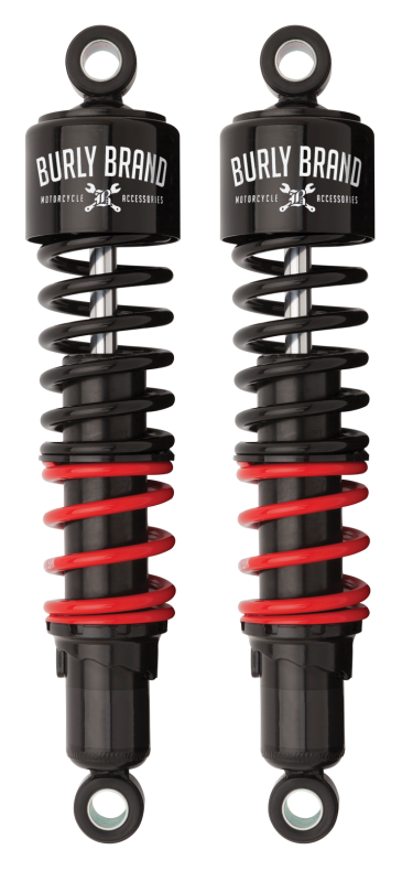 Burly Brand Harley-Davidson Touring Stiletto Shocks 13 Inch Standard - Black