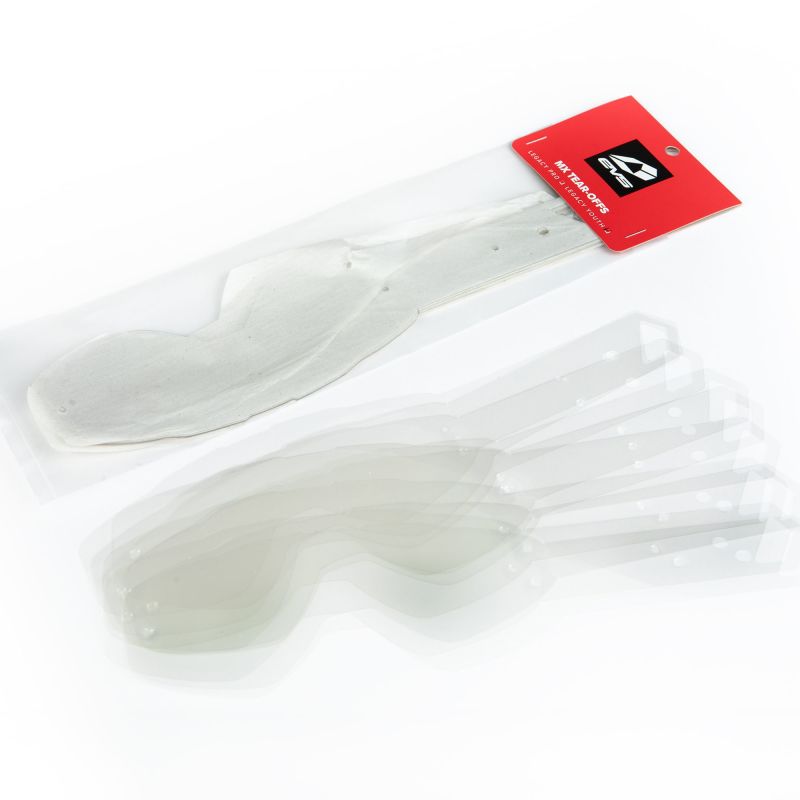 EVS Legacy Goggle Tear Offs Youth Standard 10-Pack - Clear