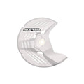 Acerbis Linear Disc Cover for KTM and Husqvarna Models - White