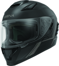 Sena Technologies Stryker Bluetooth Helmet with Mesh Intercom – Matte Black, Medium