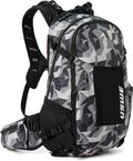 USWE Shred MTB Daypack 25L – Camo and Black Performance Bike Backpack