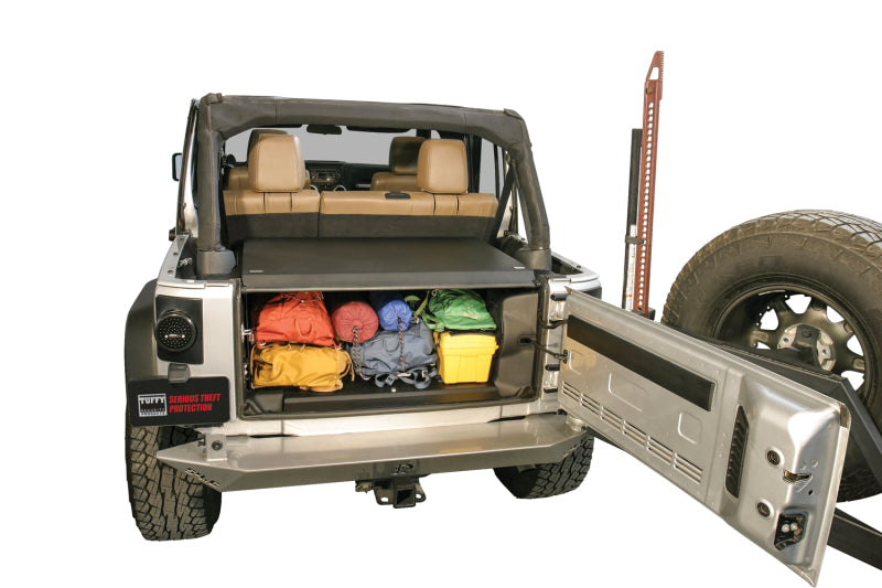 Tuffy Products JK 2011+ Deluxe Security Deck Enclosure – Black for Jeep Wrangler