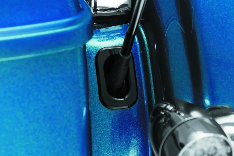 Kuryakyn Antenna Hole Accent Black for Harley Davidson Street Glide and Road Glide Models