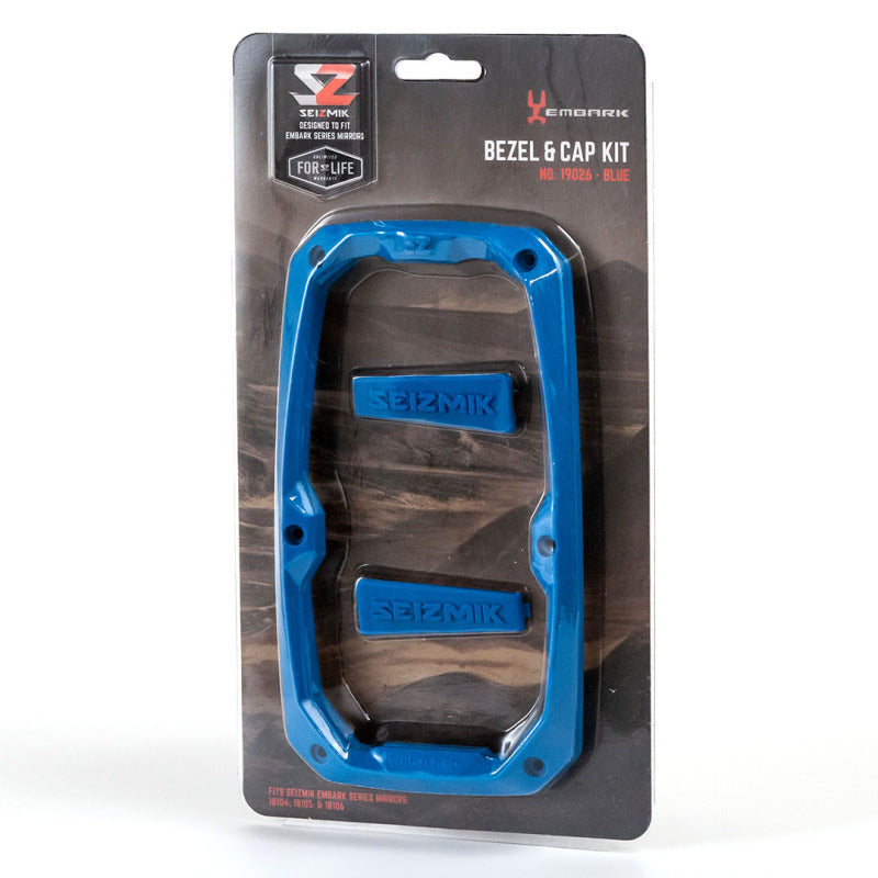 Seizmik Embark Color Trim Kit - Blue for Side View Mirrors