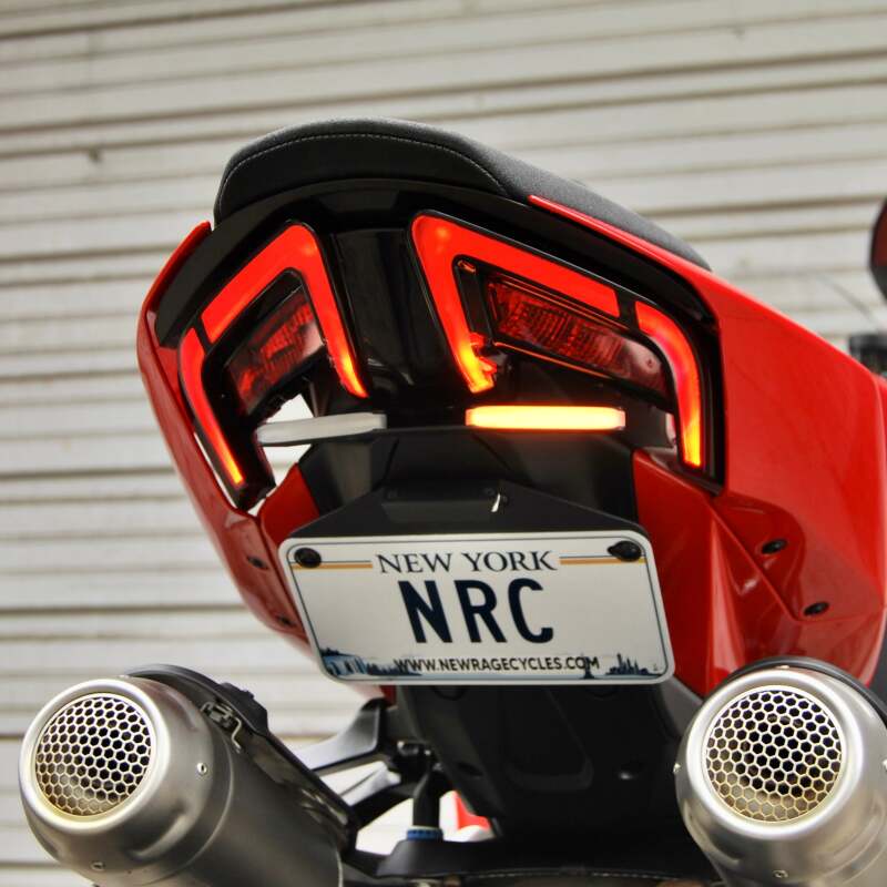 New Rage Cycles V2-V4 Ducati Fender Eliminator Kit for Panigale and Streetfighter Models