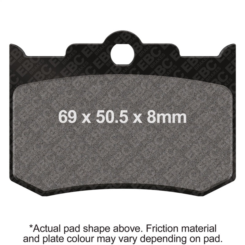 EBC Powersports FA216/3 Organic Brake Pads for Indian Chief Front Left - High Performance and Eco-Friendly