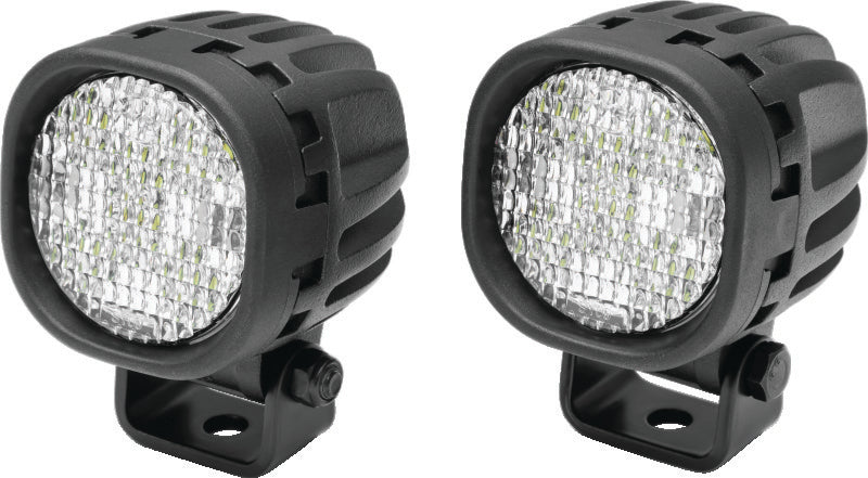 Kuryakyn Lodestar 750L Flood Beam High-Output Driving Lights for Powersports Vehicles
