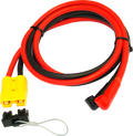 KFI Quick Connect 120-inch Power Sports Wiring Cable with Rubber Ends and Eyelet Connectors