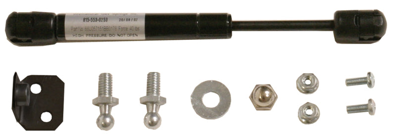 Tuffy Products Gas Spring Kit with Mounting Hardware for Standard Hinge Consoles