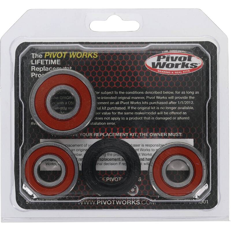 Pivot Works Premium Wheel Bearing Kit for Powersports Vehicles - Part Number 25-1167-P