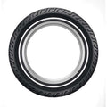 Dunlop D402 Front Tire - MH90-21 M/C 54H TL Medium Whitewall for Harley-Davidson Touring Bikes