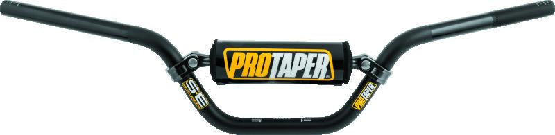 ProTaper SE Raptor Handlebar - Black, 7/8" Aluminum Powersports Bar with Crossbar and Grip Features