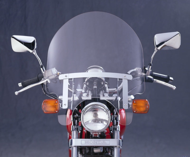 National Cycle NC125A Dakota 3.0 Windshield for Harley FXR, Suzuki LS650, Yamaha XV535 - Clear
