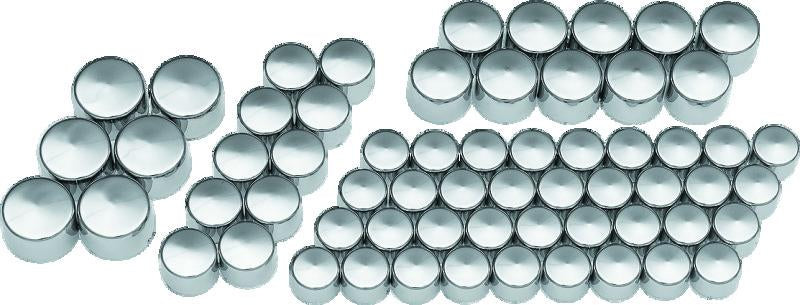 Kuryakyn Kool Kaps Engine Kit Milwaukee-8 Chrome Part 2464 for Powersports Vehicles
