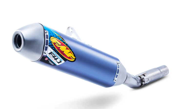 FMF Racing Honda CRF125F 2019-2023 SS Anodized Titanium Mini Moto Factory 4.1 Slip-On Muffler