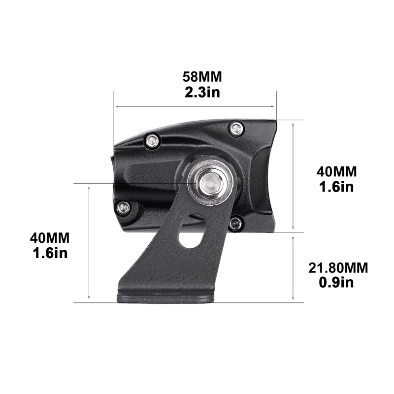 XKGLOW Razor Series 20-inch Auxiliary High Beam Light Bar - SAE J581 Compliant, Waterproof 180W Led for Powersports and On-Road Use