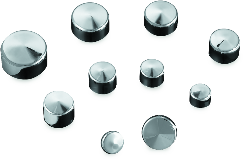 Kuryakyn Kool Kaps 1/4 Inch Allen Bolts – Bolt Head Covers for Powersports Applications
