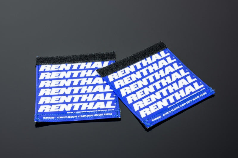 Renthal G253 Team Clean PowerSports Grip in Blue, Silver & White
