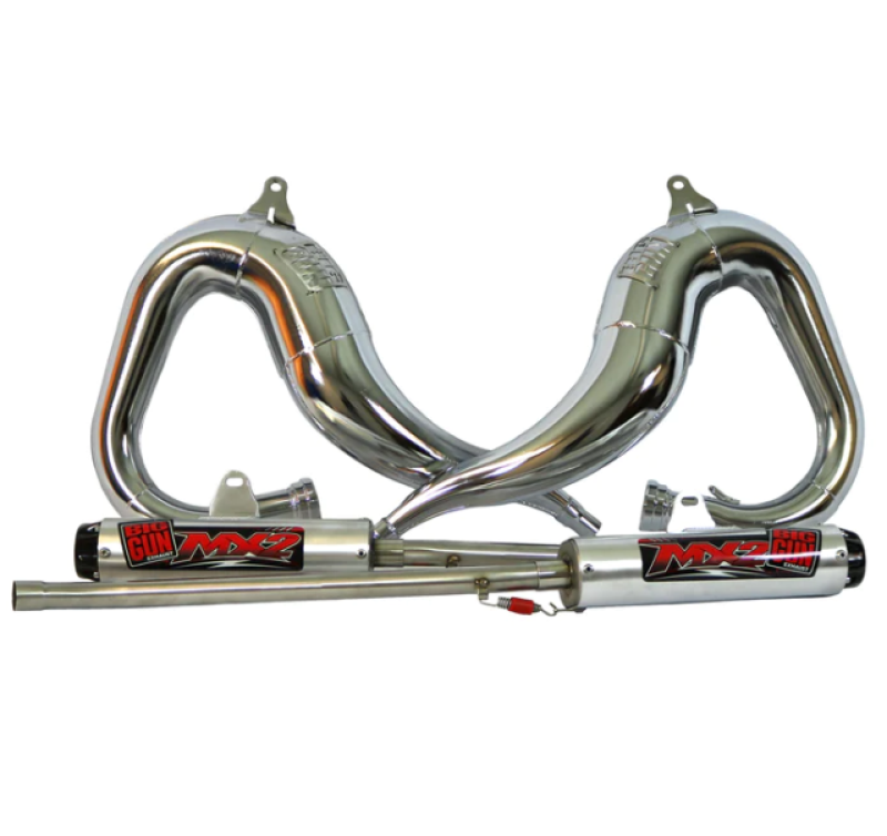 Big Gun 87-06 Yamaha Banshee 2-Stroke Full System Exhaust with Dual Mufflers