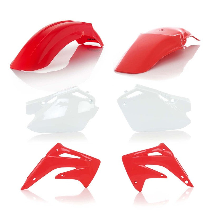 Acerbis 03-07 Honda CR85R Plastic Kit - Red Original