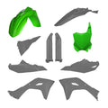 Acerbis 2025 Kawasaki KX250 / KX450 Full Plastic Kit - Green and Gray