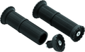 Kuryakyn Riot Universal Grips 7/8 inch Satin Black for Honda CMX250C Rebel