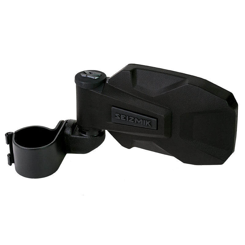 Seizmik 01+ A Cat/Hon/JD/Kaw/Pol/Yam Strike-H Sideview Mirror Pair with 1.75-inch Clamp for Powersports Vehicles