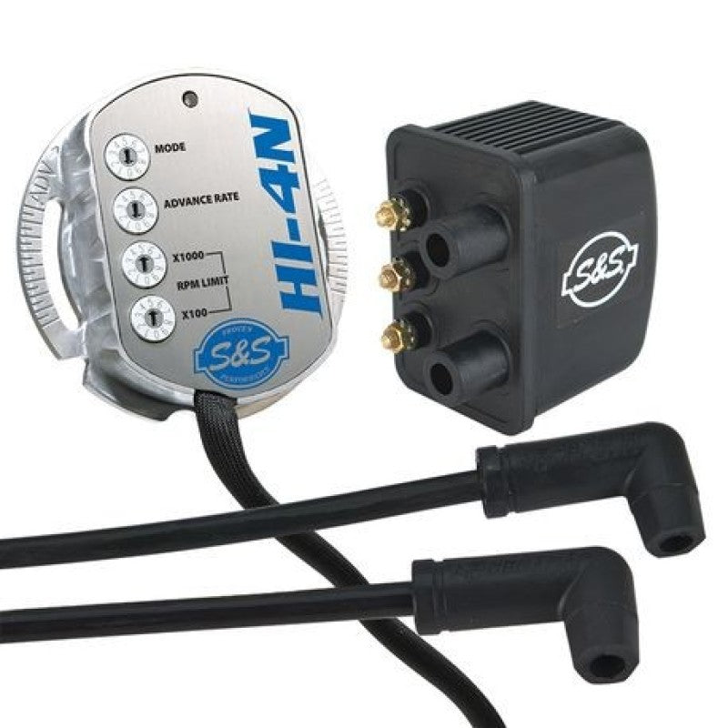 S&S Cycle Single Fire HI-4N Ignition Kit for Harley Davidson (Part #550-0502)