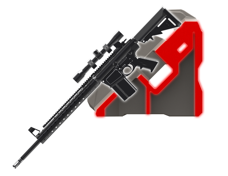 Seizmik ICOS-2-AR2 Gun Holder with Secure Mounting for UTVs