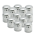 S&S Cycle 310-0242 Chrome Oil Filter for 2008-2009 Harley Davidson Touring Models (12 Pack)