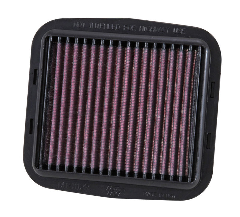 K&N Engineering DU-1112R Race Specific Replacement Air Filter for Ducati 1199 Panigale Models