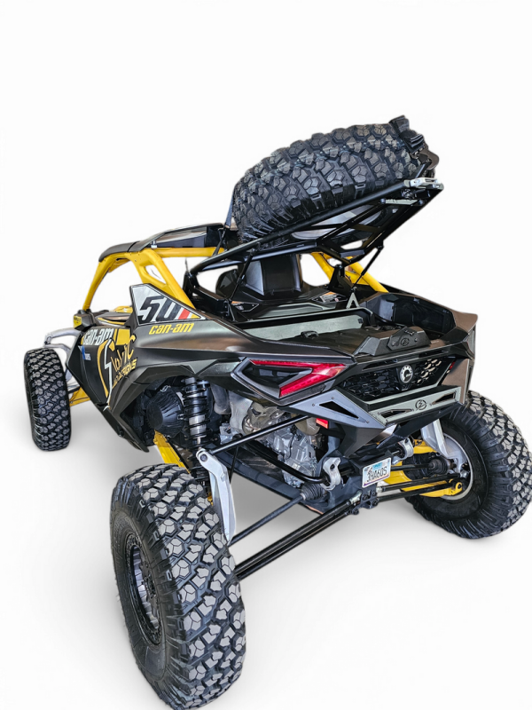 Elektric Off Road Can Am Maverick R Volt Tire Rack 2024+ – Durable Powersports Storage Solution