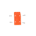 Acerbis 23+ KTM Chain Guide Block Insert Replacement in Orange (Part #2983195226)