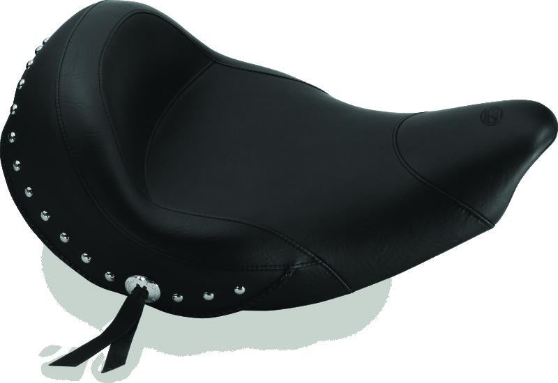 Mustang Motorcycle 75065 Softail Slim Tripper Fastback 1-Piece Seat - Black
