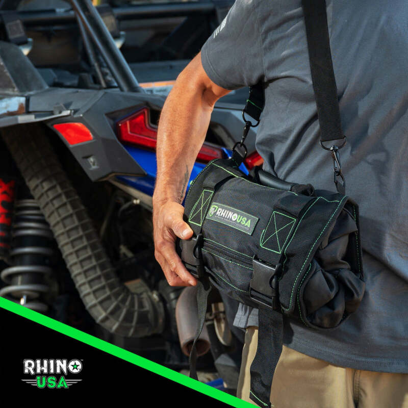 Rhino USA Heavy Duty Off-Road Tool Bag/Roll Camo – Durable & Weather-Resistant Powersports Storage