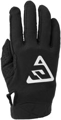 Answer Peak Youth Gloves Black/White XL – Lightweight Race-Ready Powersports Hand Protection