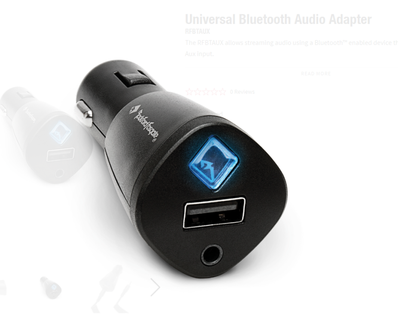 Rockford Fosgate RFBTAUX-DISP Bluetooth Adapter Display Box