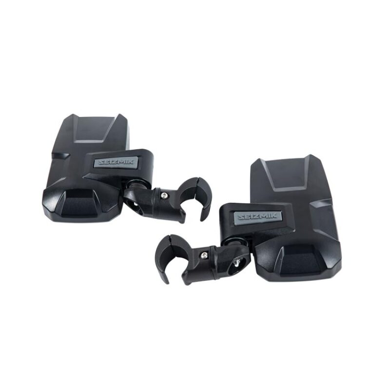 Seizmik Embark Side View Mirror for UTVs – Adjustable, Convex, Impact-Resistant Design