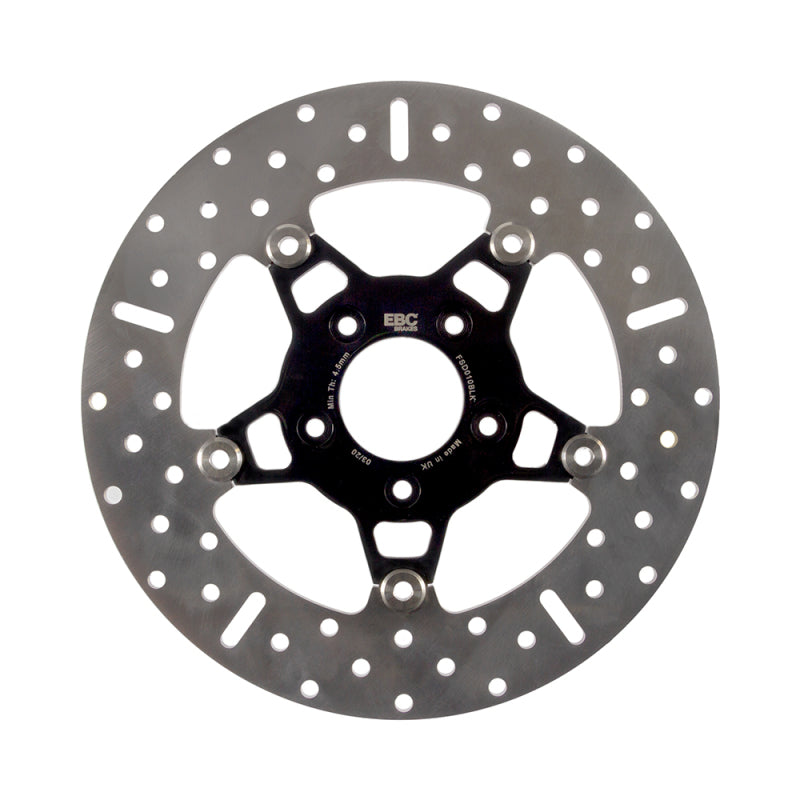 EBC Powersports FSD010BLK Front Black Chrome Rotor for Harley-Davidson Sportster XL 883 R 100th Anniversary Edition