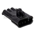NAMZ Delphi-Packard Weatherpack 3-Position Male Wire Connector with Seals - Part NDP-38064