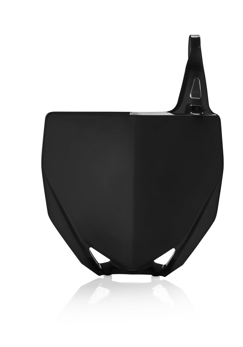Acerbis Yamaha YZ65 Front Number Plate - Black (2018-2025 Models)