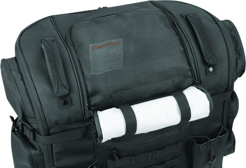 Kuryakyn Pet Palace Titan Motorcycle Carrier for Touring Seat – Weather-Resistant and Heat-Reducing Pet Crate