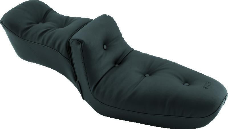 Mustang Motorcycle Regal 82-03 Harley Sportster Single-Piece Seat in Black