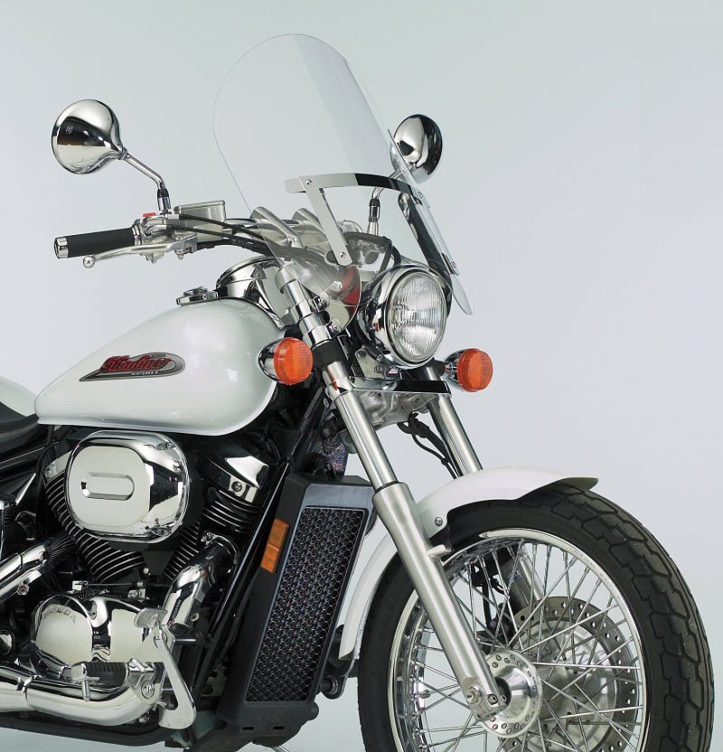 National Cycle NC125A Dakota 3.0 Windshield for Harley FXR, Suzuki LS650, Yamaha XV535 - Clear