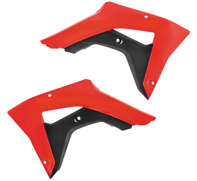 Acerbis Honda CRF250RX and CRF450L/CRF450RX Radiator Shroud in Red/Black