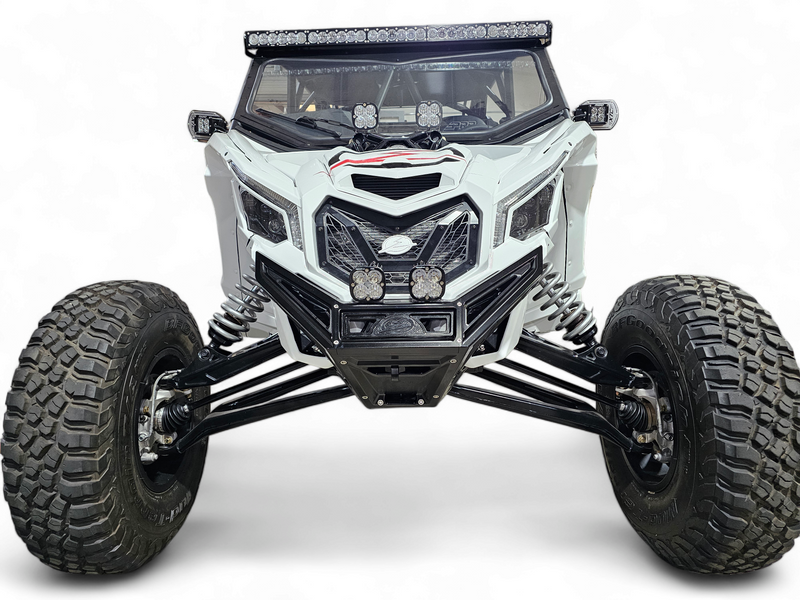 Elektric Offroad Billet Front Winch Bumper for Can-Am Maverick X3 (2017+), Anodized Black