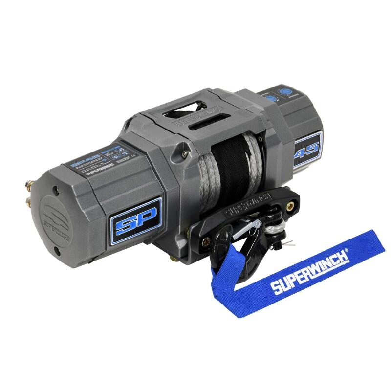 Superwinch SP 45SR 4500 lbs 12V DC Off-Road Winch with Synthetic Rope and Hawse Fairlead